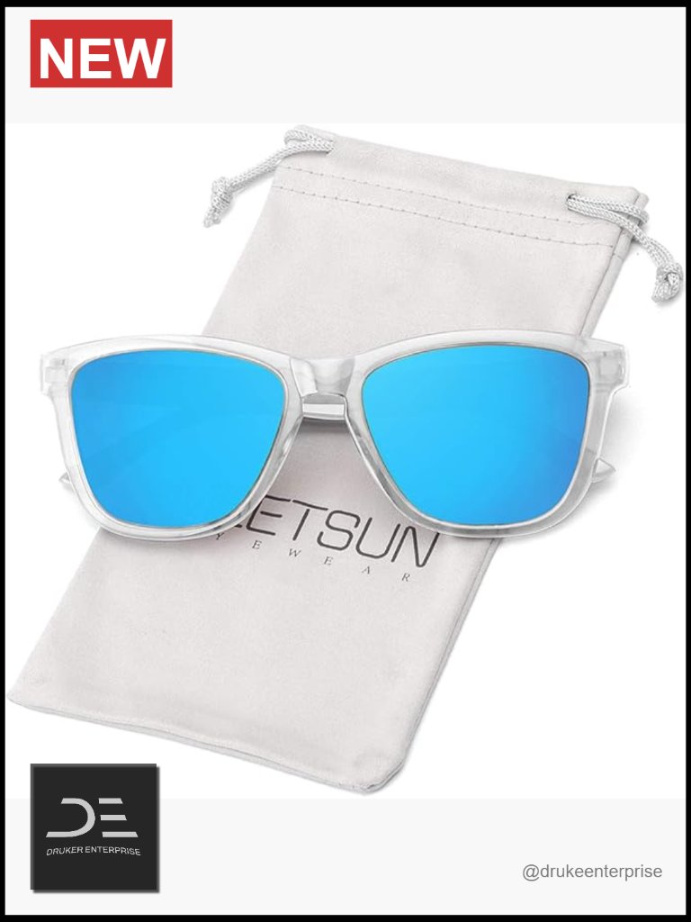 Polarized Sunglasses With Uv Protection Retro Square Style